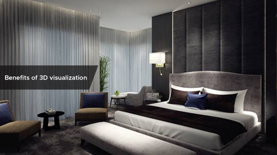 How 3D visualization benefits in interior designing
