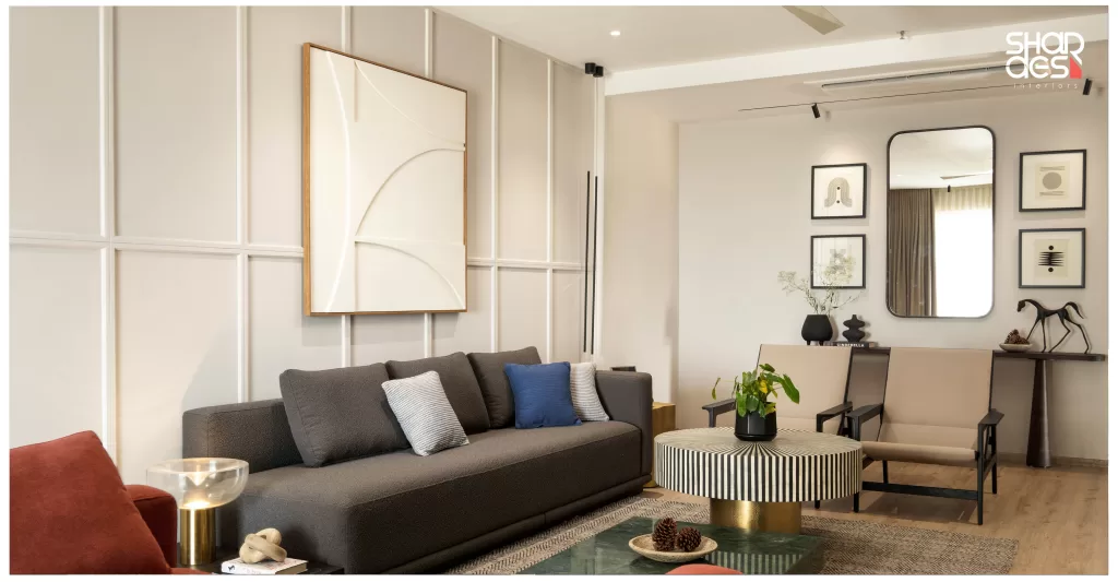 Modern luxury living room