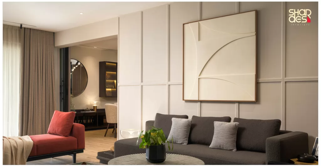 Modern living room interior