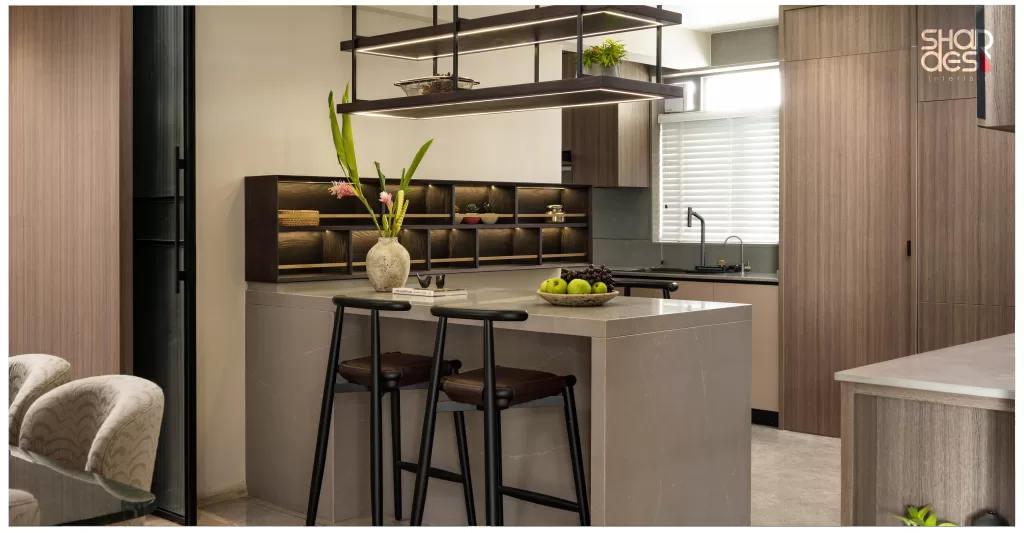 Modern kitchen interior