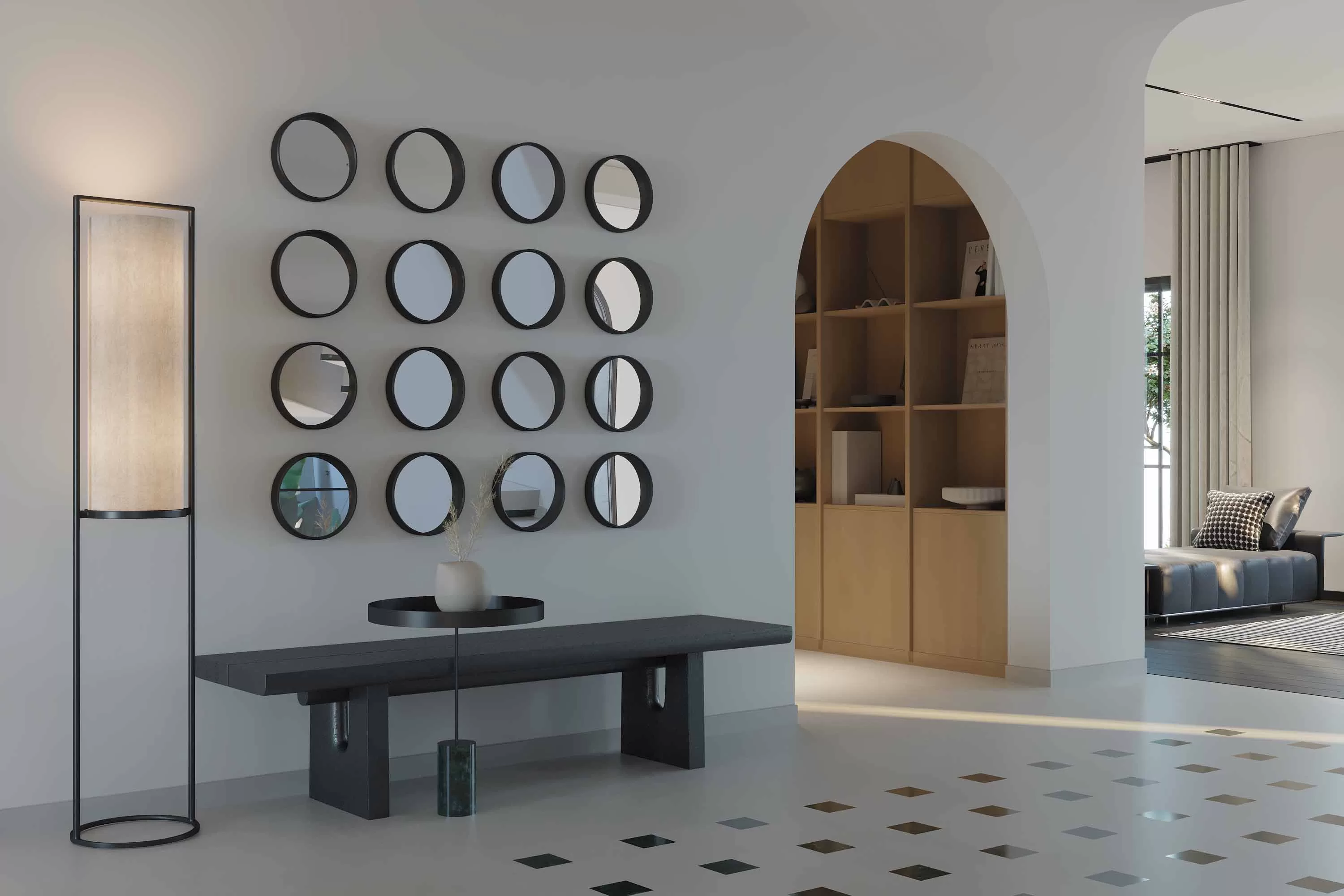 Modern hallway design